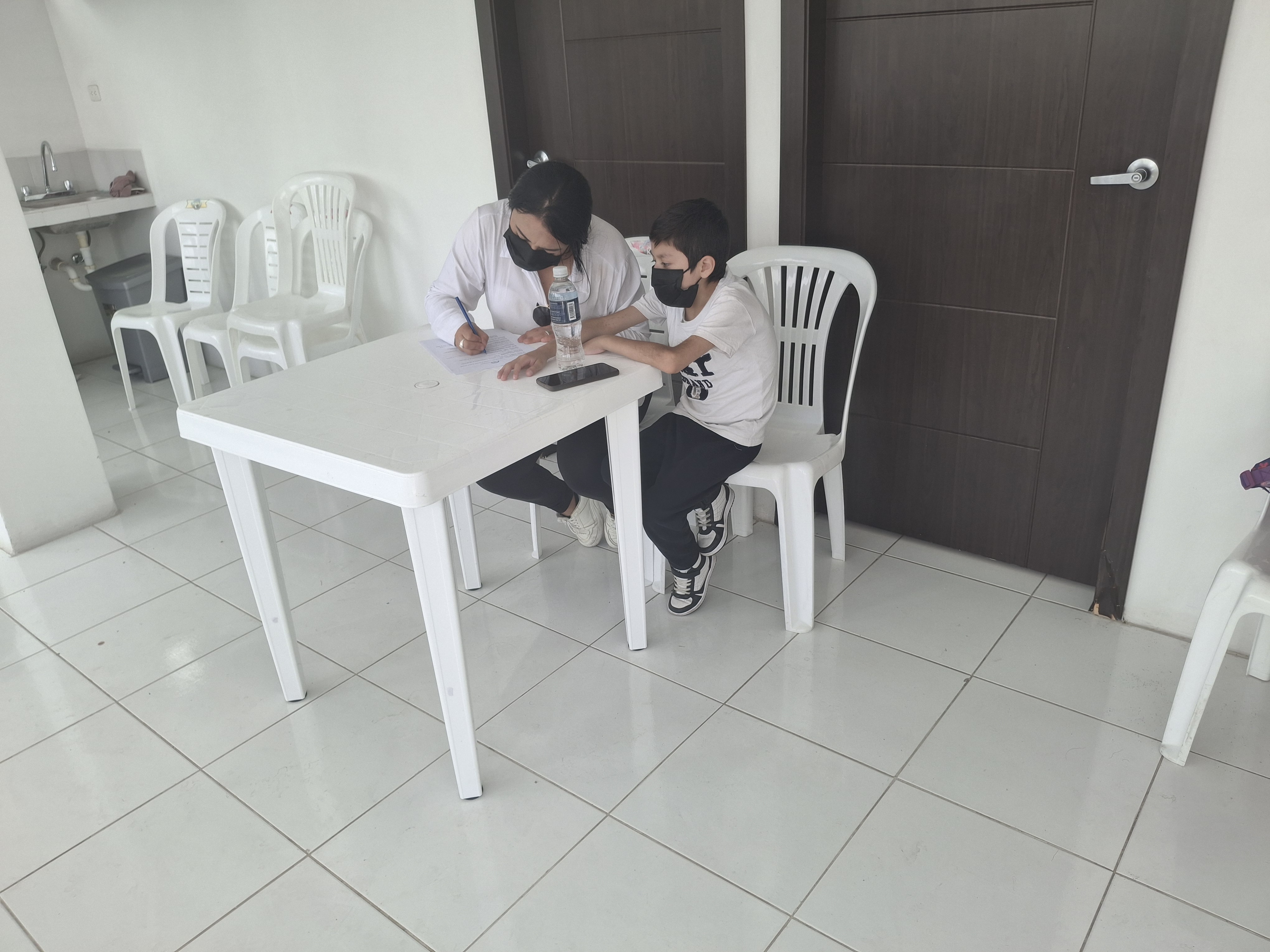 Entrega de ayuda
